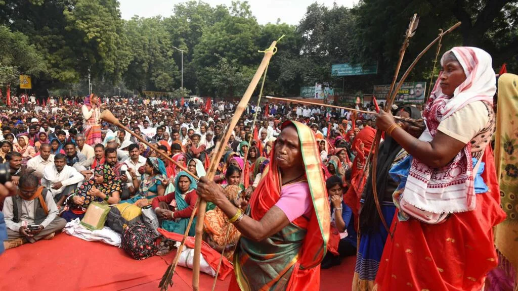 In india, indigenous tribes clash with the government over trees